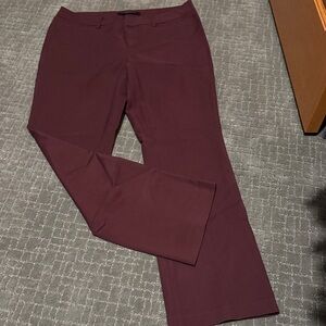 Liverpool Jeans Company Rich Burgundy Trousers